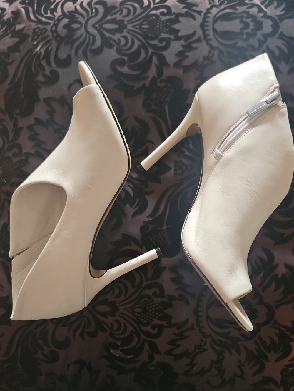 Vince Camuto Peep Toe Ankle Booties 8